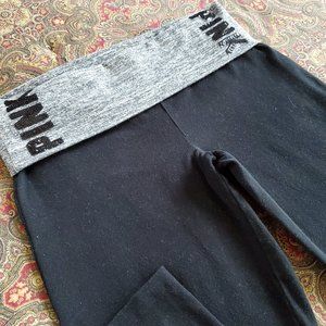 PINK, Victoria's Secret, YOGA Pants, S/P Reg. Blk.